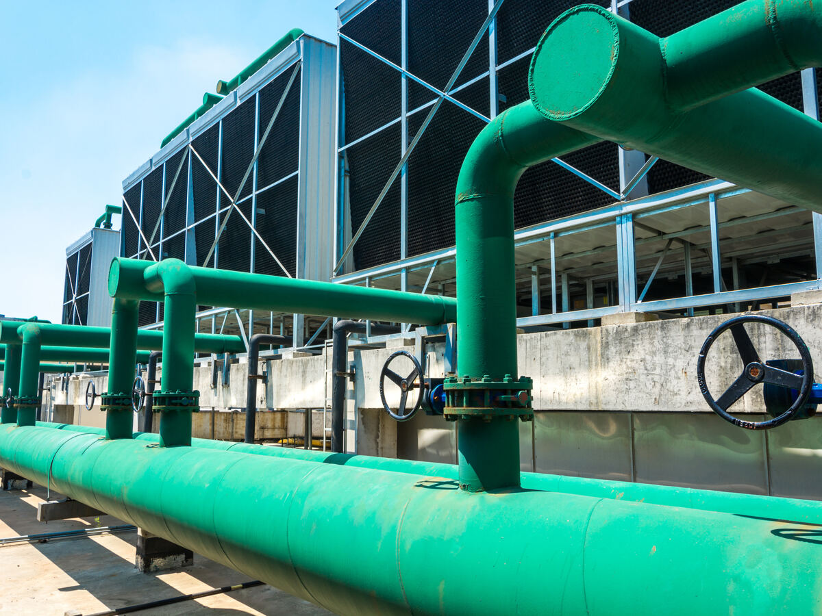 Data center cooling towers